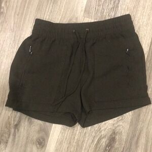 SaltWorks olive green shorts